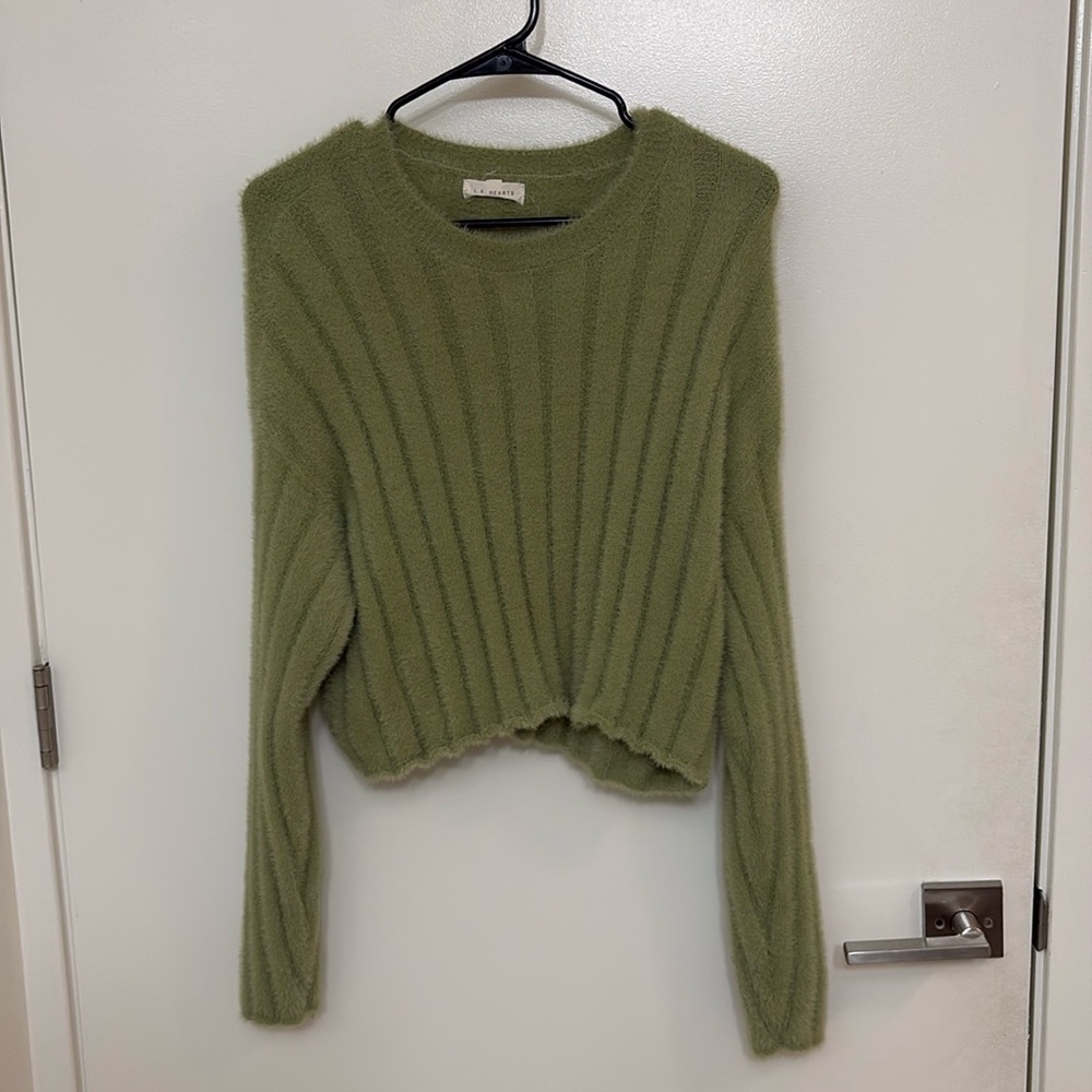 Pacsun LA Hearts Montana Sweater in Sage - size S
